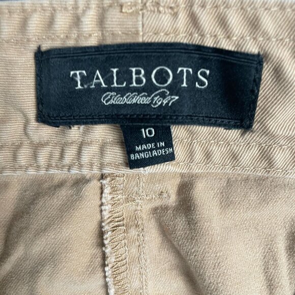 Talbots Pants Womens Curvy 10  Office Career Capsule Minimal Stretchy Comfort - Picture 8 of 10